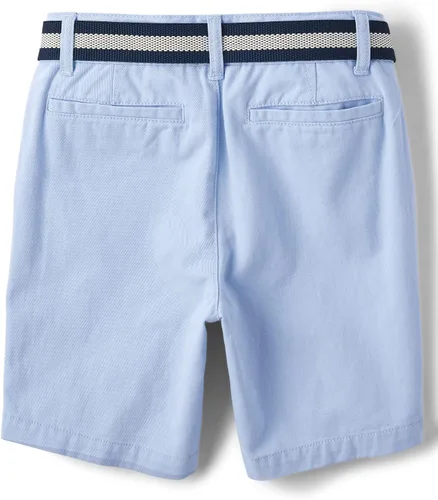 Vista 2 de The Children's Place Pantalones cortos chinos con cinturón para niño