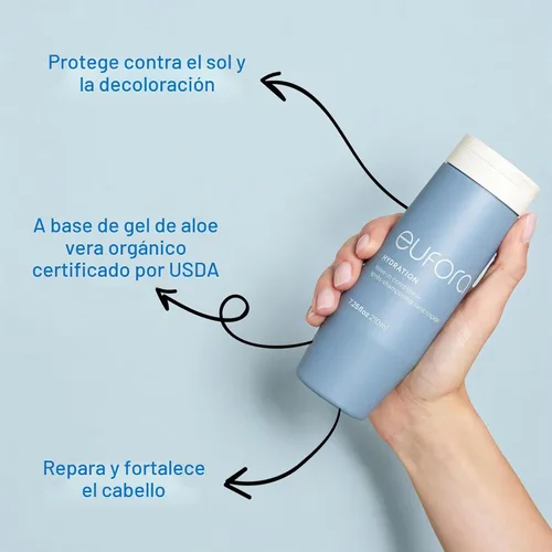 Vista 2 de Eufora Hidratación Acondicionador sin enjuague 7.25 Oz
