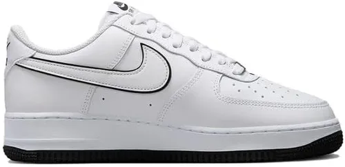 Vista 3 de Nike Air Force 1 '07' unisex para adulto, BlancoNegroBlanco