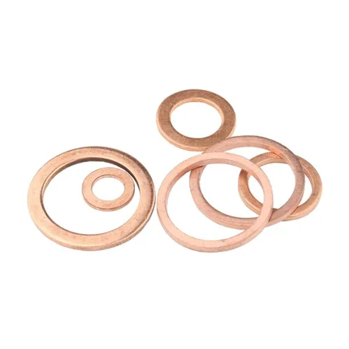 Vista 3 de 1-50Pcs M4 M5 M6 M8 M10 M12 M14 M16 M18 M20 M22 M24 M27~M60 Copper Solid Gasket Shim Flat Washers Ring Spacer Rings Seal Plain Washer Washers