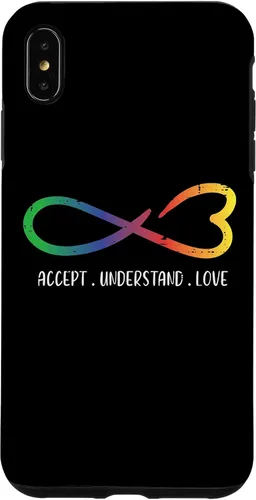 Vista 7 de Funda para iPhone 15 Autism Infinity Accept Understand Awareness Men Women Kids