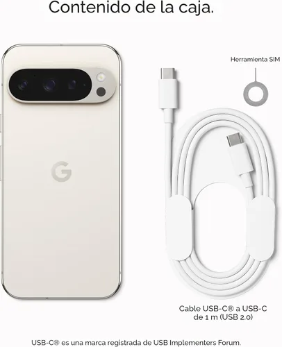 Vista 12 de Google Pixel 9 Pro XL - Smartphone Android desbloqueado con Gemini, sistema de cámara trasera triple, batería de 24 horas y pantalla Super Actua