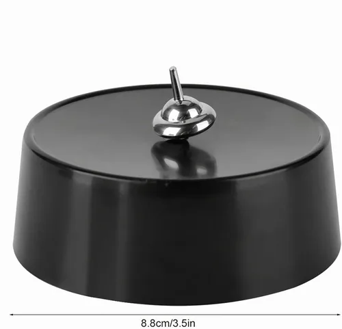 Vista 9 de Base magnética perpetua giratoria superior - Giroscopio electrónico durante horas, decoración de movimiento