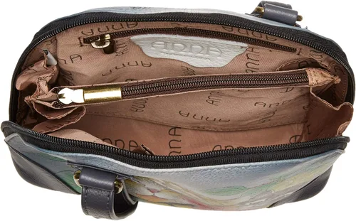 Vista 6 de Anna by Anuschka Leather Small Multi Compartment Zip-Around Organizer