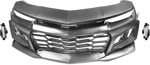 Vista 2 de Cubierta de parachoques delantero para Chevrolet Camaro 2014-2015 con luces