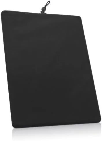Vista 2 de BoxWave Funda compatible con Wacom Intuos Pen CTL-480 - Bolsa de terciopelo, funda de tela de terciopelo suave con cordón - Negro azabache