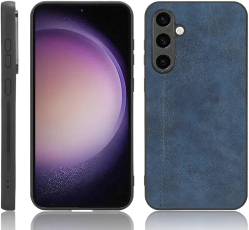 Vista 7 de Funda compatible con Honor Magic V2, piel sintética retro, ultradelgada, a prueba de golpes, compatible con Honor Magic V2 5G VER-AN10, color azul
