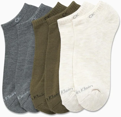 Vista 95 de Calvin Klein Calcetines para hombre, mezcla de algodón, acolchados, sin talla, forro de calcetines atléticos (6 unidades)
