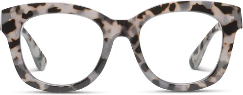 Vista 4 de Peepers by PeeperSpecs - Gafas de lectura progresivas para mujer, con bloqueo de luz azul, progresivas, cuadradas, de tamaño grande