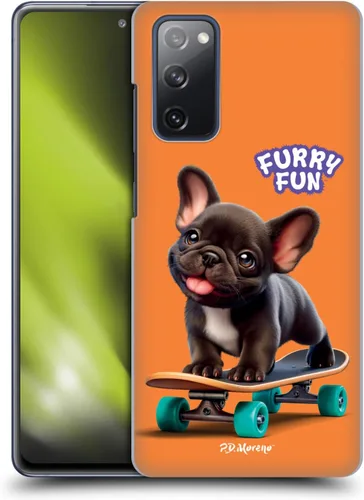 Vista 18 de Head Case Designs P.D. Moreno Cat WC Furry Fun Artwork - Carcasa rígida con licencia oficial compatible con Samsung Galaxy S20 FE / 5G WC para gatos