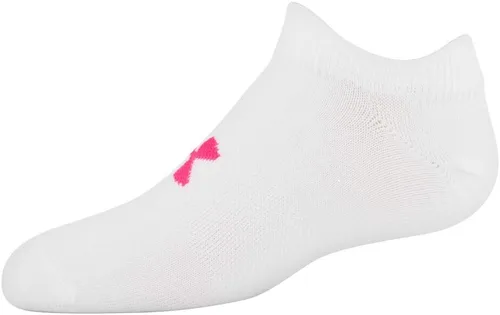Vista 106 de Under Armour Calcetines ligeros invisibles Essential 2.0 para niños (paquete de 6)