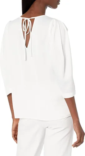 Vista 2 de KARL LAGERFELD Blusa de mujer suave recortada en la espalda