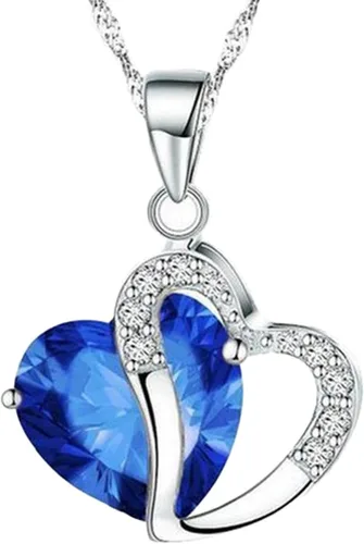 Vista 4 de ZYooch - Dije con la palabra Mom grabada para mujer, collar de compromiso de diamantes de imitación, joyas para regalar