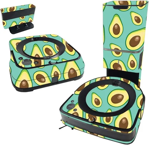 Vista 16 de MightySkins Skin compatible con iRobot Roomba s9+ Vacuum & Braava Jet m6 Bundle - Morado antiguo Funda protectora y única de vinilo Fácil