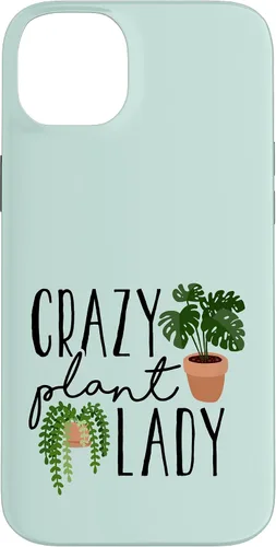 Vista 15 de Crazy Plant Lady - Cute Plant Lovers Gardening Theme Case for iPhone 17