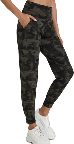 Vista 55 de Kcutteyg - Pantalones deportivos con bolsillos para mujer, diseño suave, ligero y de secado rápido, para entrenamiento, gimnasia, yoga y correr