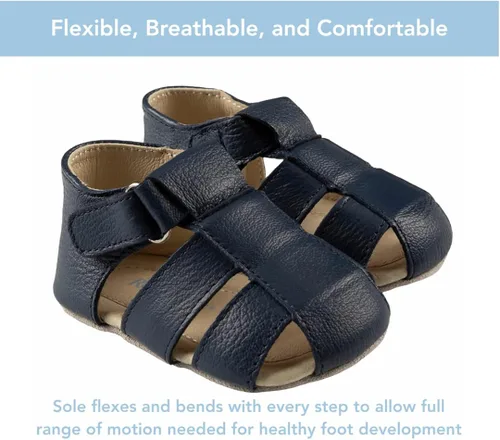 Vista 3 de Robeez First Kicks - Sandalias unisex para bebés y niños pequeños de 0 a 24 meses