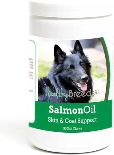 Vista 306 de Healthy Breeds Affenpinscher - Masticables suaves de aceite de salmón, 90