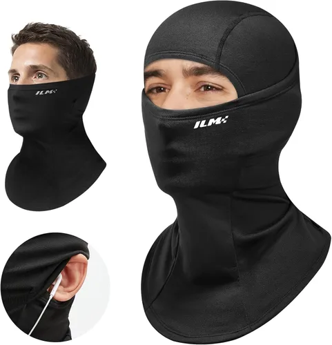 Vista 10 de ILM Motorcycle Balaclava Face Mask Adult Youth for Ski Model FM01