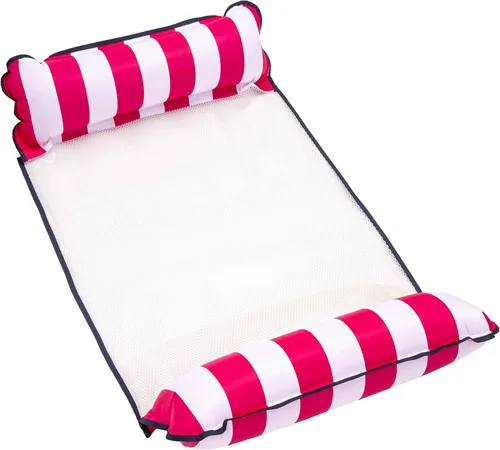 Vista 13 de Aqua Monterey - Hamaca flotante 4 en 1 para piscina y hamacas de agua, 2-3-4 paquetes múltiples, varios colores/estilos, para adultos y niños Borgoña