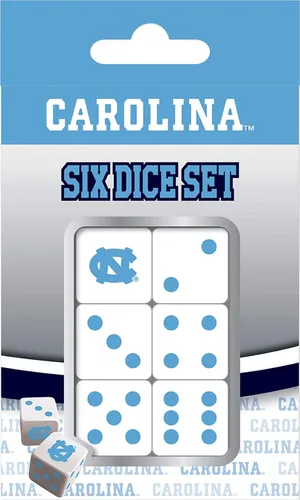 Vista 7 de MasterPieces Game Day - NCAA Alabama Crimson Tide - Juego de 6 dados con logotipo del equipo, tamaño estándar D6