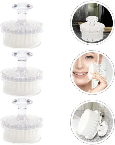 Vista 2 de COHEALI Cepillo de limpieza facial de alta limpieza limpiador de poros Cepillo exfoliante limpiador facial para piel