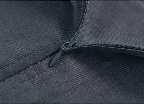 Vista 5 de RelaxBlanket - Funda de edredón de 60 x 80 pulgadas para manta con peso Algodón premium de 180GSM Gris oscuro