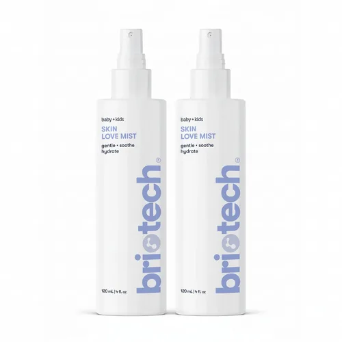 Vista 8 de Aerosol para piel de bebé Briotech Neblina suave de ácido hipocloroso para calmar, apaciguar y limpiar la piel delicada Aprobado por pediatras