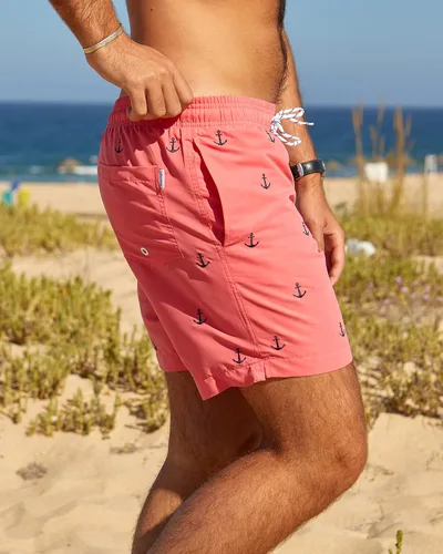 Vista 3 de maamgic Traje de baño para hombre, de secado rápido, con forro de malla, divertido traje de baño