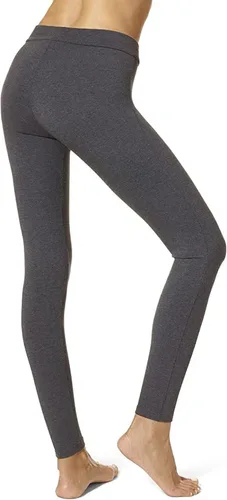 Vista 2 de HUE Women's Wide Waistband Blackout Cotton Leggings, Assorted