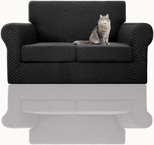 Vista 168 de YEMYHOM - Fundas elásticas para cojín individual, protector de sofá, silla, asiento, funda deslizante, funda suave de sofá, reemplazo, grande, a