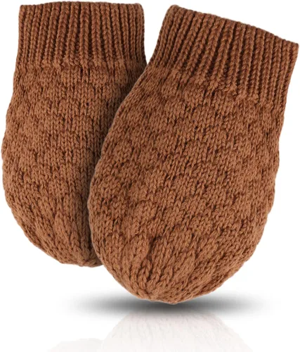 Vista 75 de Guantes de punto para bebés, niños y niñas, guantes de invierno para recién nacidos, guantes de 0 a 3 años