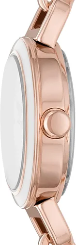 Vista 2 de DKNY Reloj de vestir de acero inoxidable inspirado en joyas City Link para mujer
