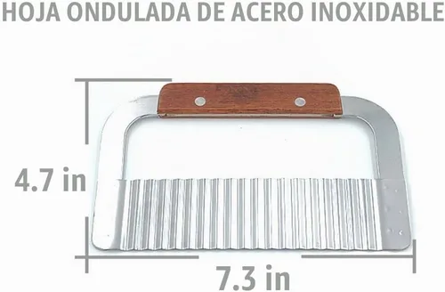 Vista 4 de peicees 2pcs acero inoxidable Wavy & Straight Jabón Moho Molde Cortador de Pastel Herramientas de Corte Set