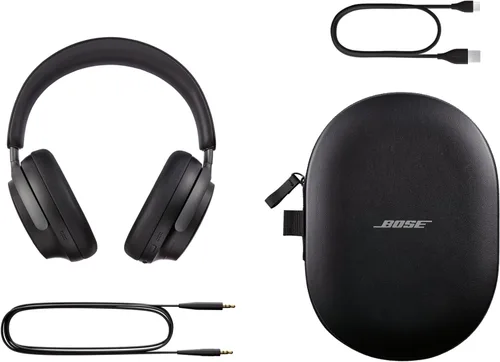 Vista 6 de Auriculares Bluetooth Bose QuietComfort Ultra, Auriculares Inalámbricos con Audio Espacial, Sobre la Oreja con Cancelación de Ruido con Micrófono
