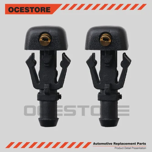 Vista 5 de OCESTORE Kit de 2 boquillas de limpiaparabrisas delantero 3W7Z-17603-AA compatibles con F 150 E 150 E 250 E 350 Flex Taurus Freestyle Expedition