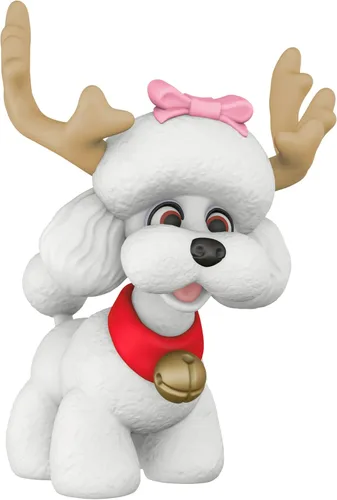 Vista 8 de Hallmark Keepsake - Adorno navideño 2023, marco de foto de perrito en la ventana, regalos con foto de mascotas