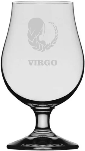 Vista 28 de Símbolo del zodiaco grabado multiusos 12.75oz Copa de vino Géminis