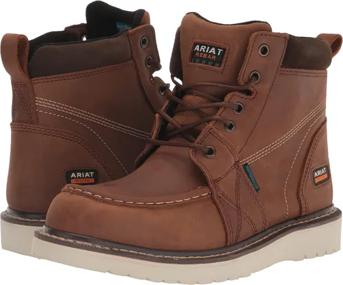 Vista 7 de Rebar Wedge Moc Toe Botas de trabajo impermeables