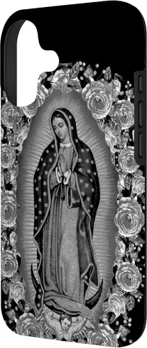 Vista 2 de Our Lady Virgen De Guadalupe - Carcasa floral para iPhone 17