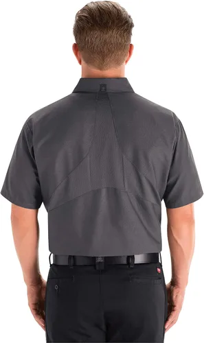 Vista 5 de Red Kap Men's Short Sleeve Work Shirt with Mimix