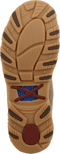 Vista 5 de Twisted X mens Chukka Driving Moc Shoes Bombardeo