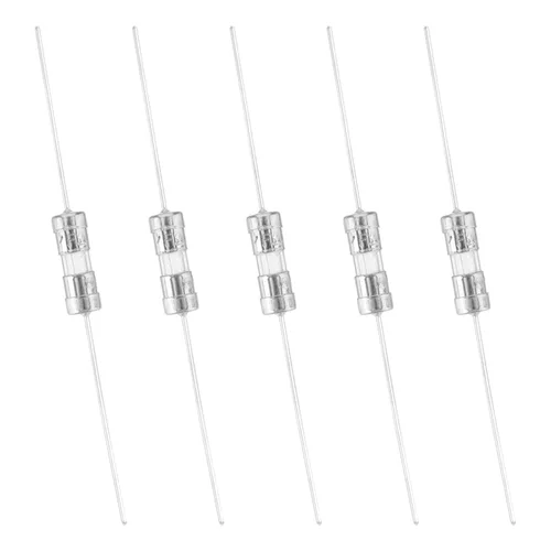 Vista 21 de Bettomshin 20 fusibles de plomo axial de tubo de cerámica T1A de 250 V, 0.142 x 0.394 in/0.14 x 0.39 pulgadas, fusible de fusión lenta de retardo