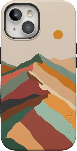 Vista 51 de Casely Funda para iPhone 15 Plus Todas las cosas divertidas Diversión en días laborables Diseño protector audaz Compatible con MagSafe