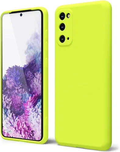 Vista 217 de oakxco Funda para teléfono Samsung Galaxy S8 de silicona líquida, delgada y fina de gel de goma suave TPU cubierta protectora simple llana