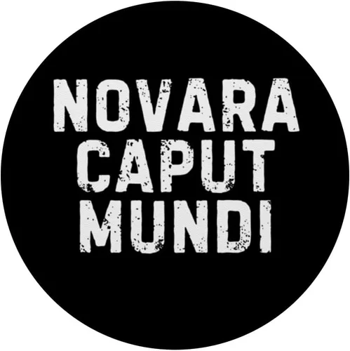 Vista 3 de Novara Caput Mundi Città Simpatica Uomo Donna Bambino PopSockets Adhesive PopGrip