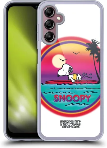 Vista 487 de Head Case Designs Officially Licensed Peanuts Beach Surf Snoopy Boardwalk Airbrush Gel Case [Military Grade Protection] Compatible with Google Pixel