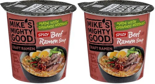 Vista 9 de MIKES MIGHTY GOOD - Taza de ramen de carne picante, 1.8 onzas