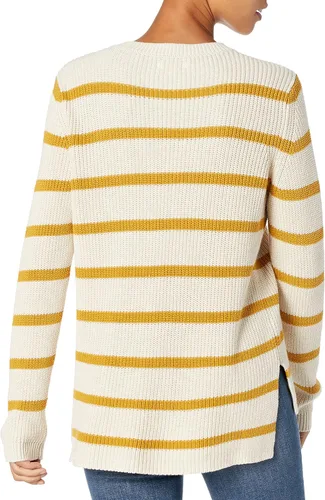 Vista 2 de Goodthreads Suéter de algodón con cuello redondo para mujer