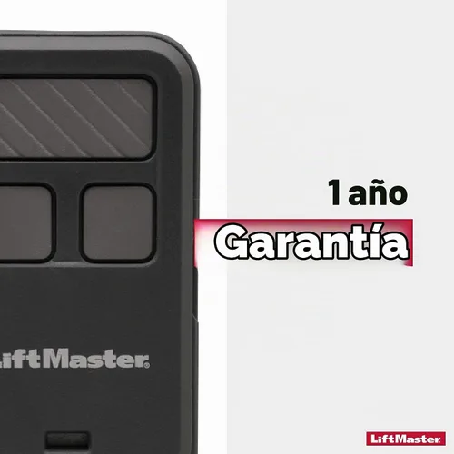 Vista 7 de Liftmaster/Chamberlain/Sentex amz890mx. Transmisor remoto para abrir la puerta del cochera, con 3 botones.